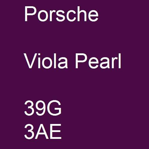 Porsche, Viola Pearl, 39G 3AE.